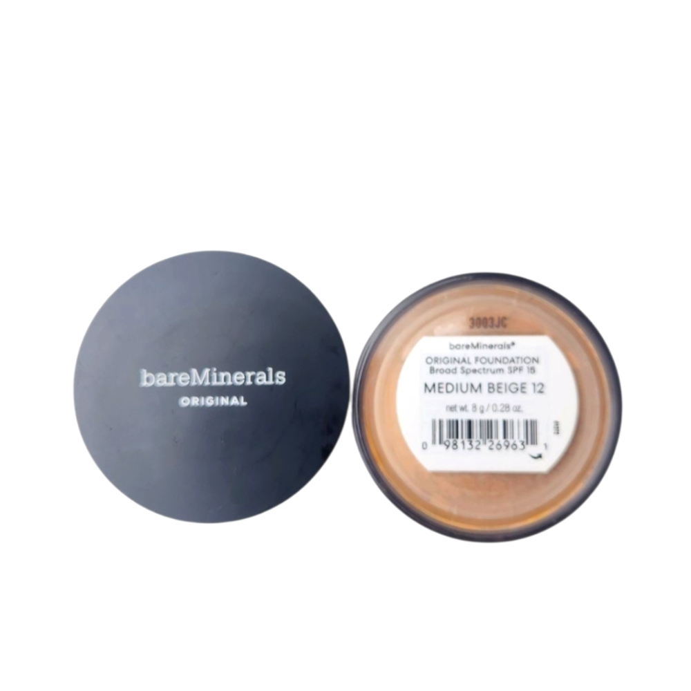 Bare Minerals Original Loose Powder Foundation Medium Beige 12 SPF 15